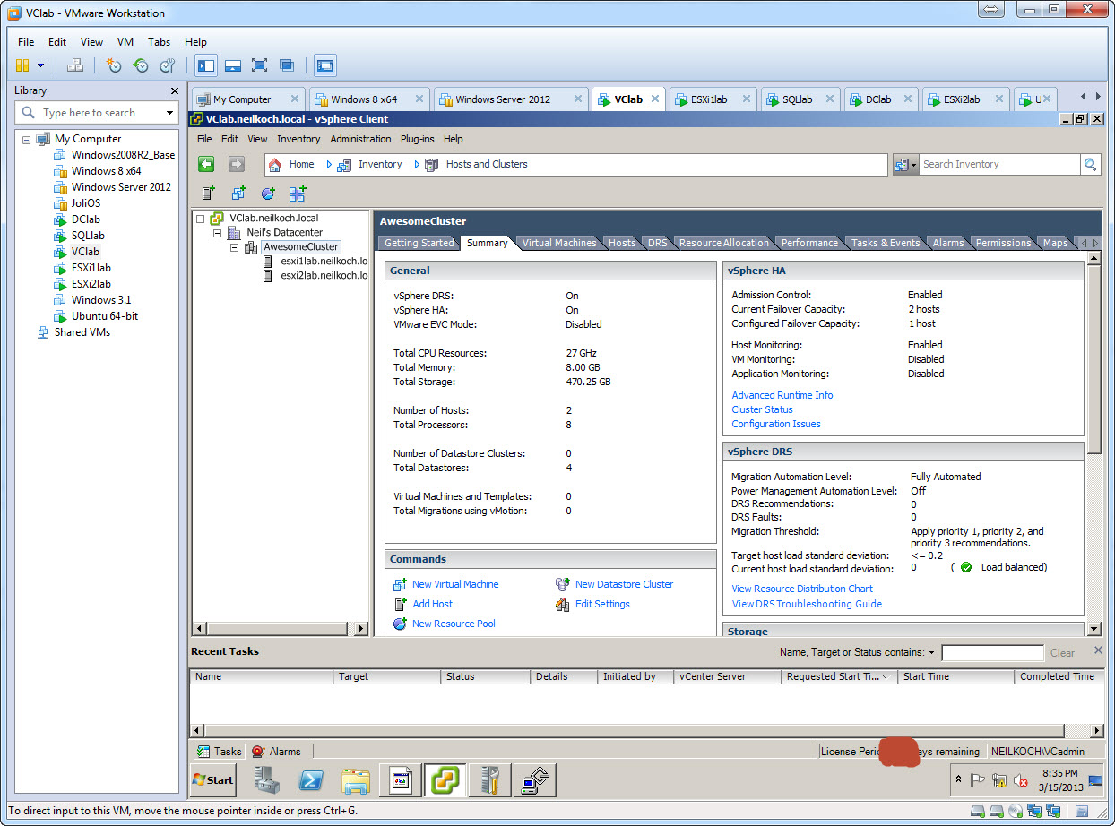 Nested VMs in VMware Workstation